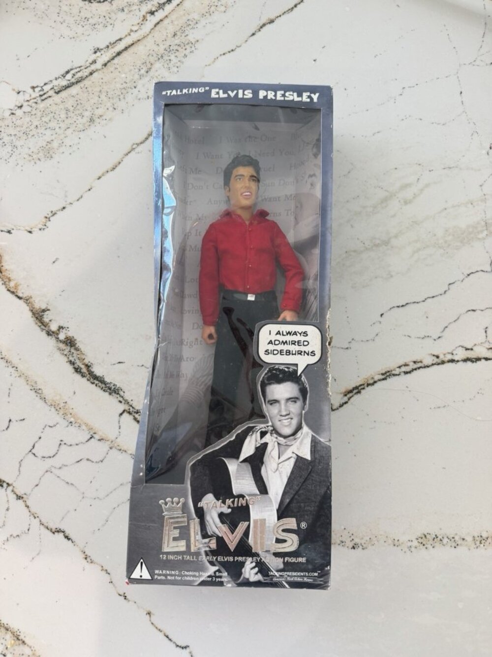 Vintage 12" Talking Elvis Doll - NEW In Box